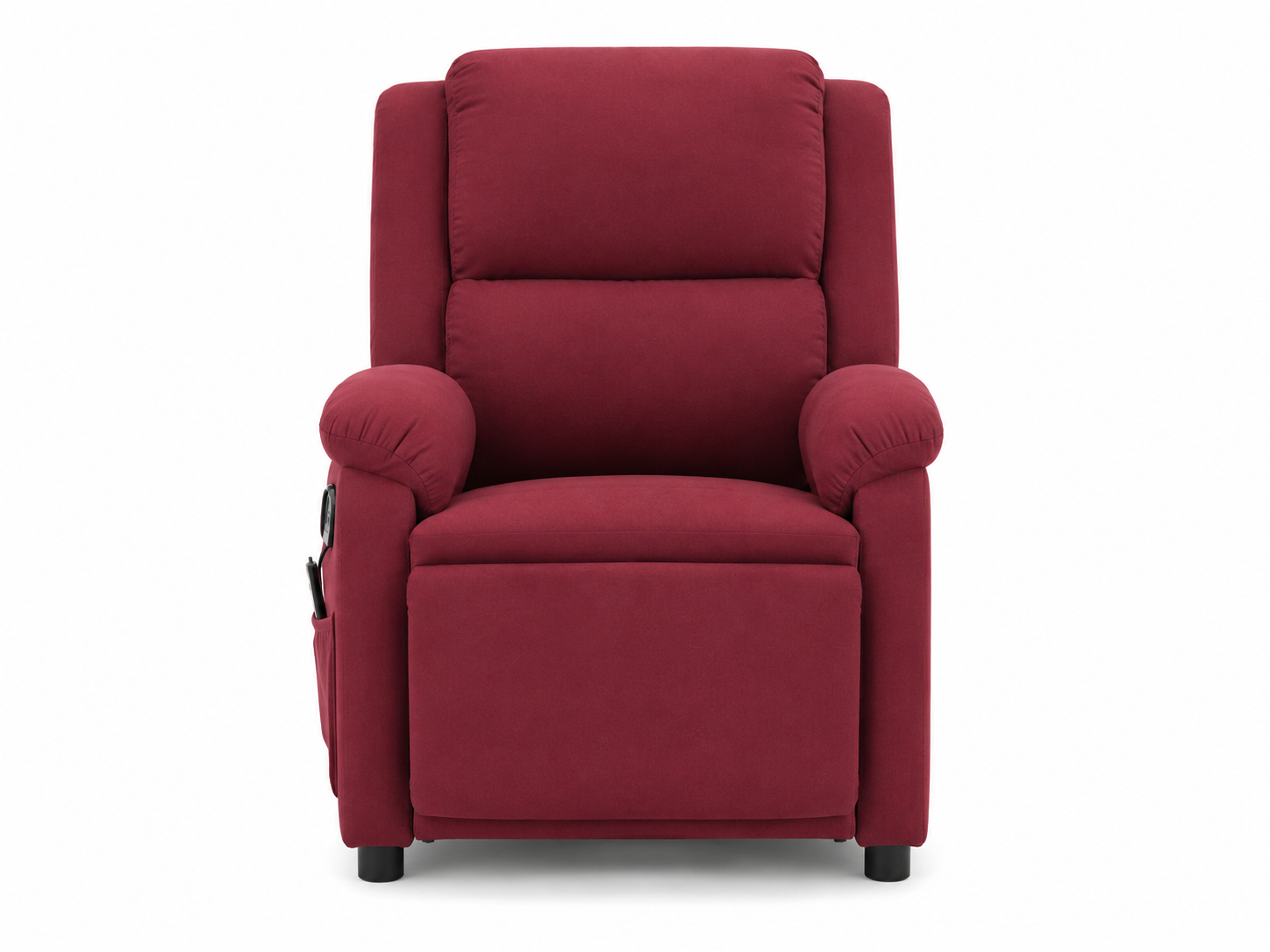 Fauteuil inclinable électrique de massage en velours |Plusieurs coloris