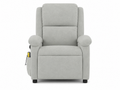 Fauteuil inclinable électrique de massage en velours |Plusieurs coloris