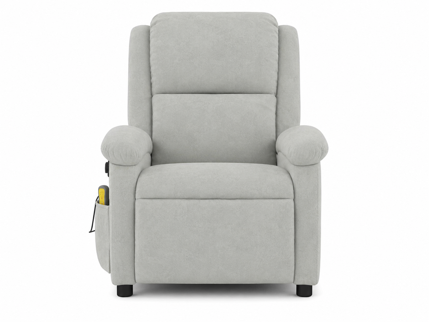 Fauteuil inclinable électrique de massage en velours |Plusieurs coloris