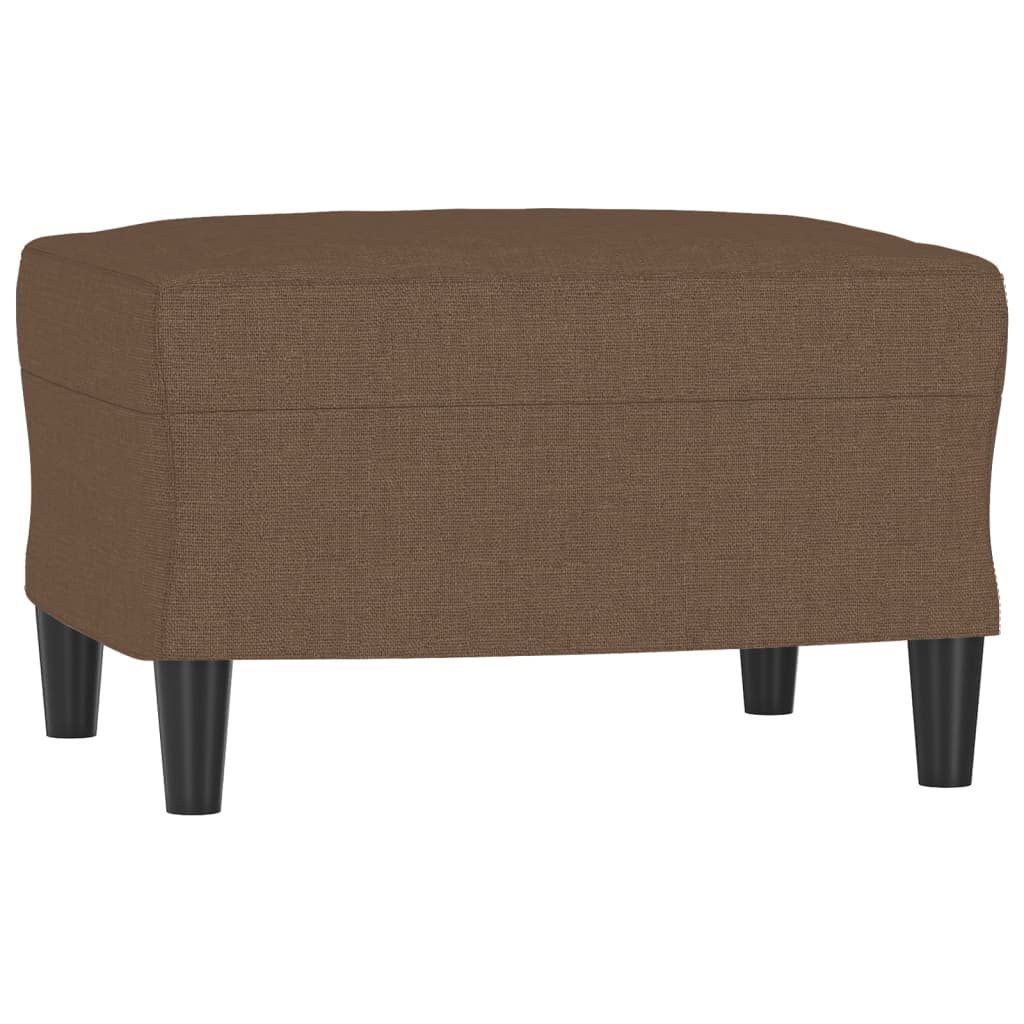 Tabouret repose-pieds marron 60x50x41 cm