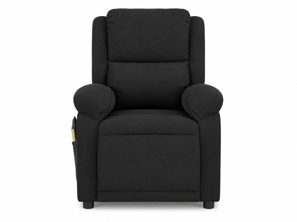 Fauteuil inclinable électrique de massage en velours |Plusieurs coloris